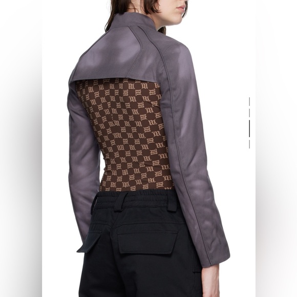 NWT MISBHV thermal reactive bolero jacket size large non stretch denim material - Picture 2 of 4